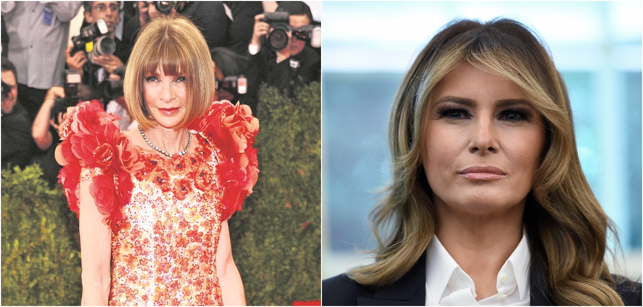 Anna Wintour insiste en excluir a Melania Trump de su vida