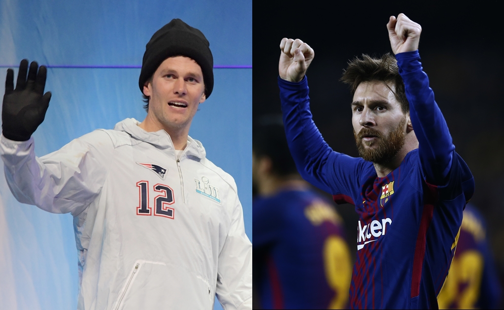 Tom Brady se declara fan de Messi 