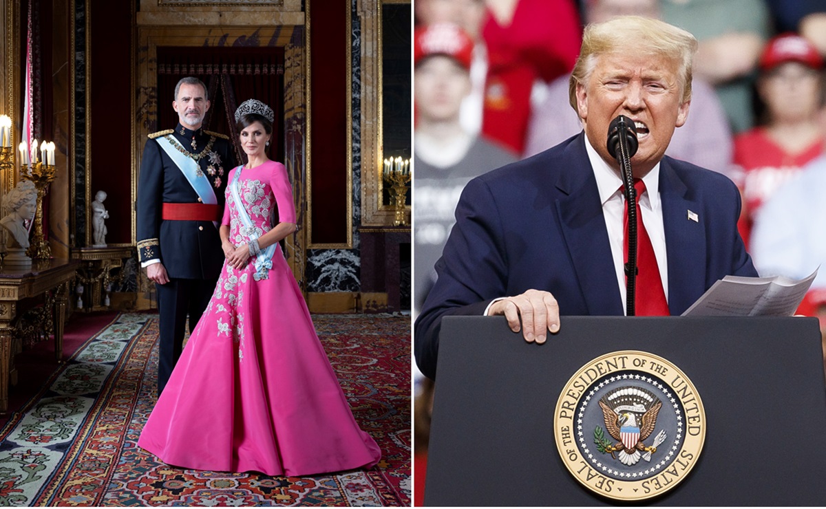 Trump recibirá a los reyes de España en una visita de Estado el 21 de abril