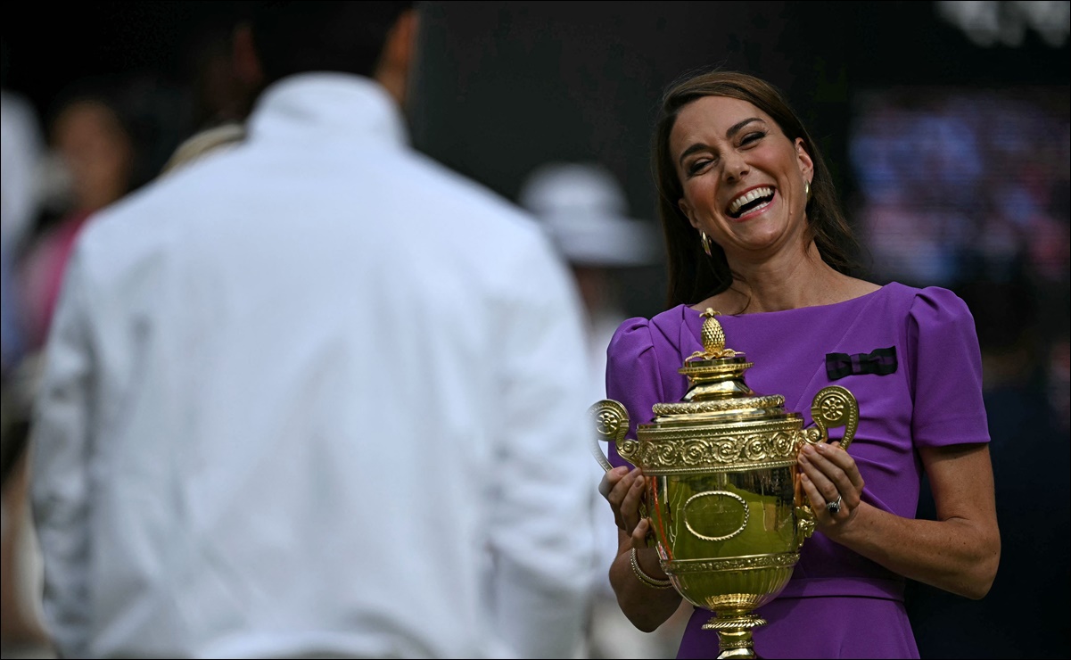 Los históricos del tenis que acompañaron a la princesa Kate Middleton en la final de Wimbledon