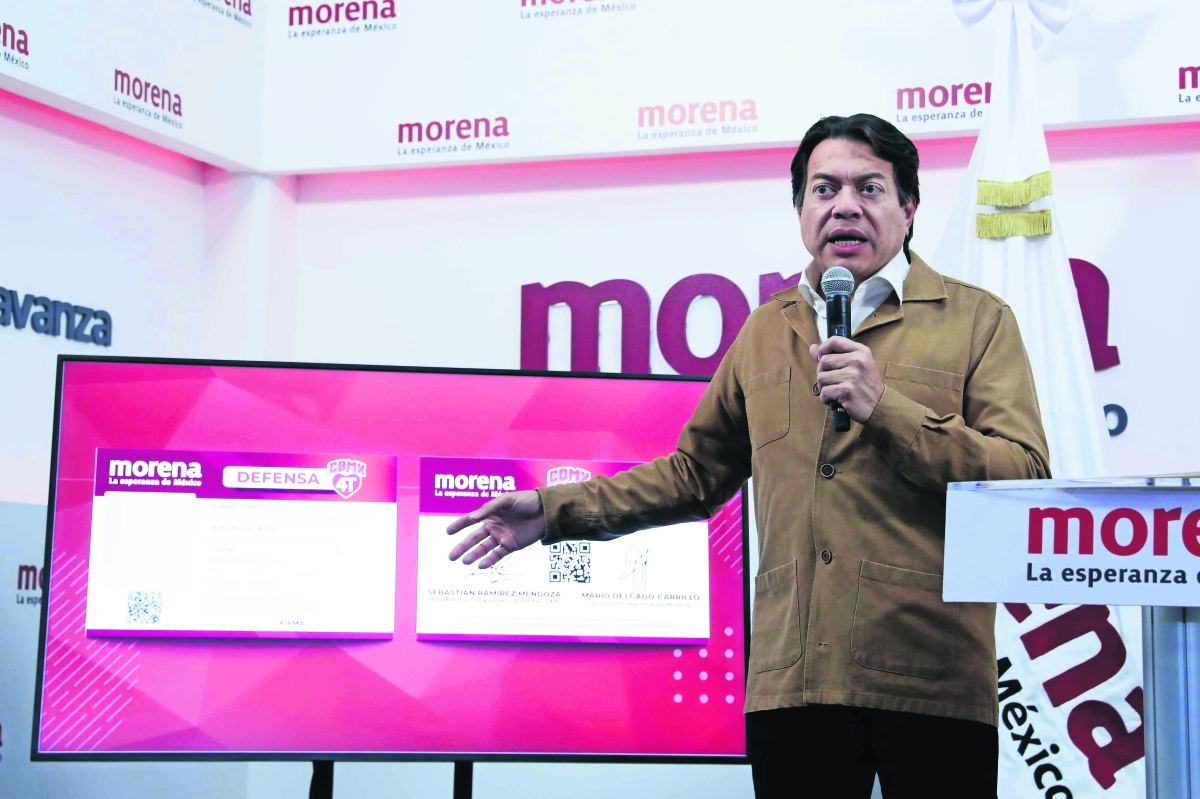 Morena alista sorteo de encuestadoras:  Mario Delgado