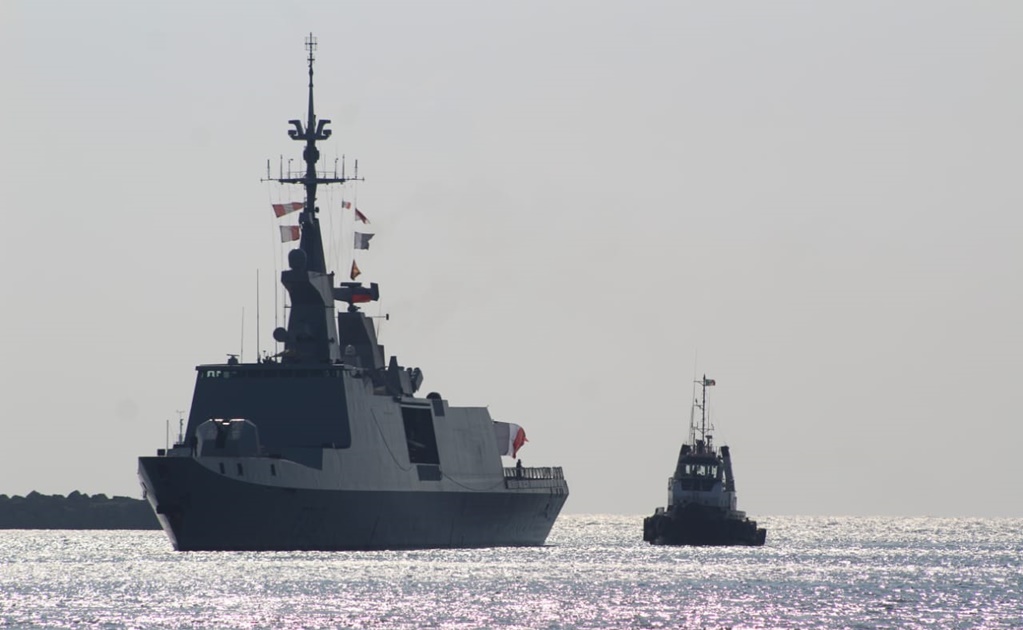 Arriban a Veracruz buques de la Armada Francesa