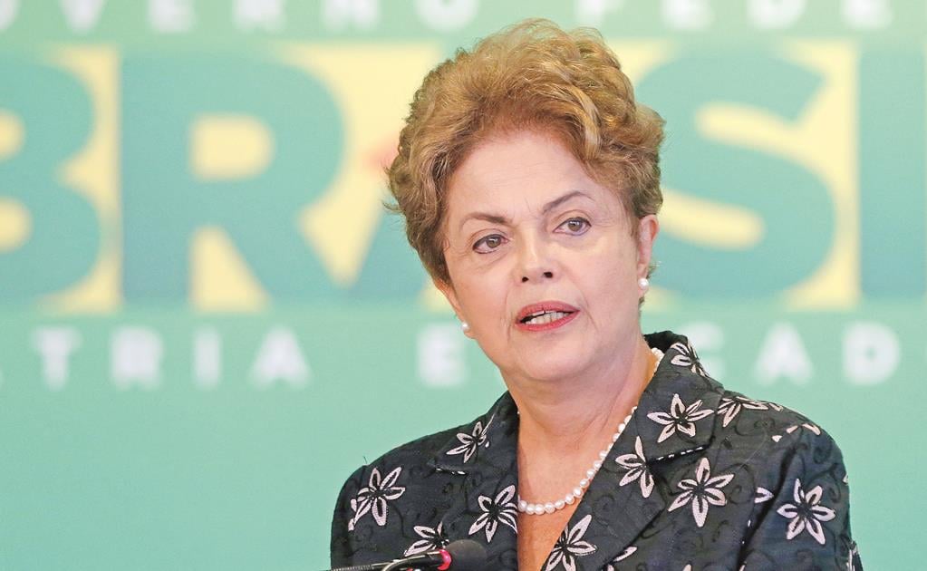 Senado de Brasil destituye a Dilma Rousseff 