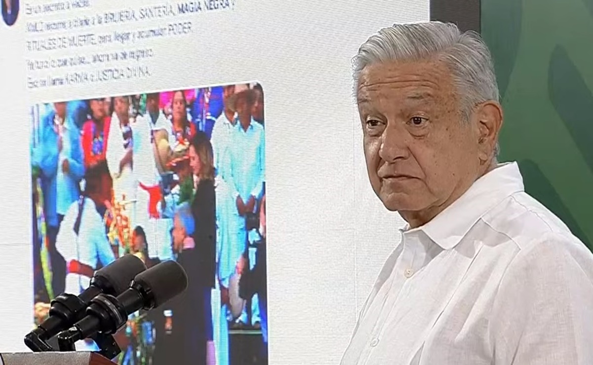 AMLO: Comentarios de Pedro Ferriz sobre magia negra en Palacio Nacional muestra que están desesperados