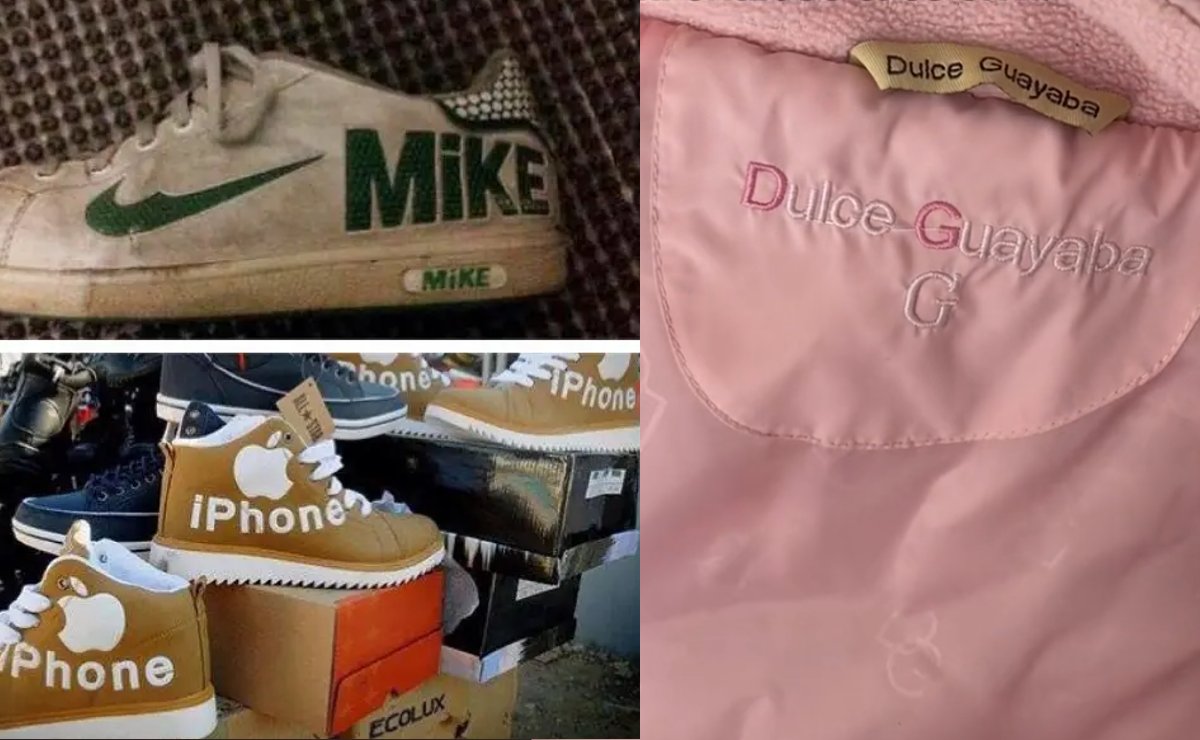 ¿Nike o Mike? ¿D&G o Dulce Guayaba? La historia de marcas reconocidas y sus imitaciones inesperadas