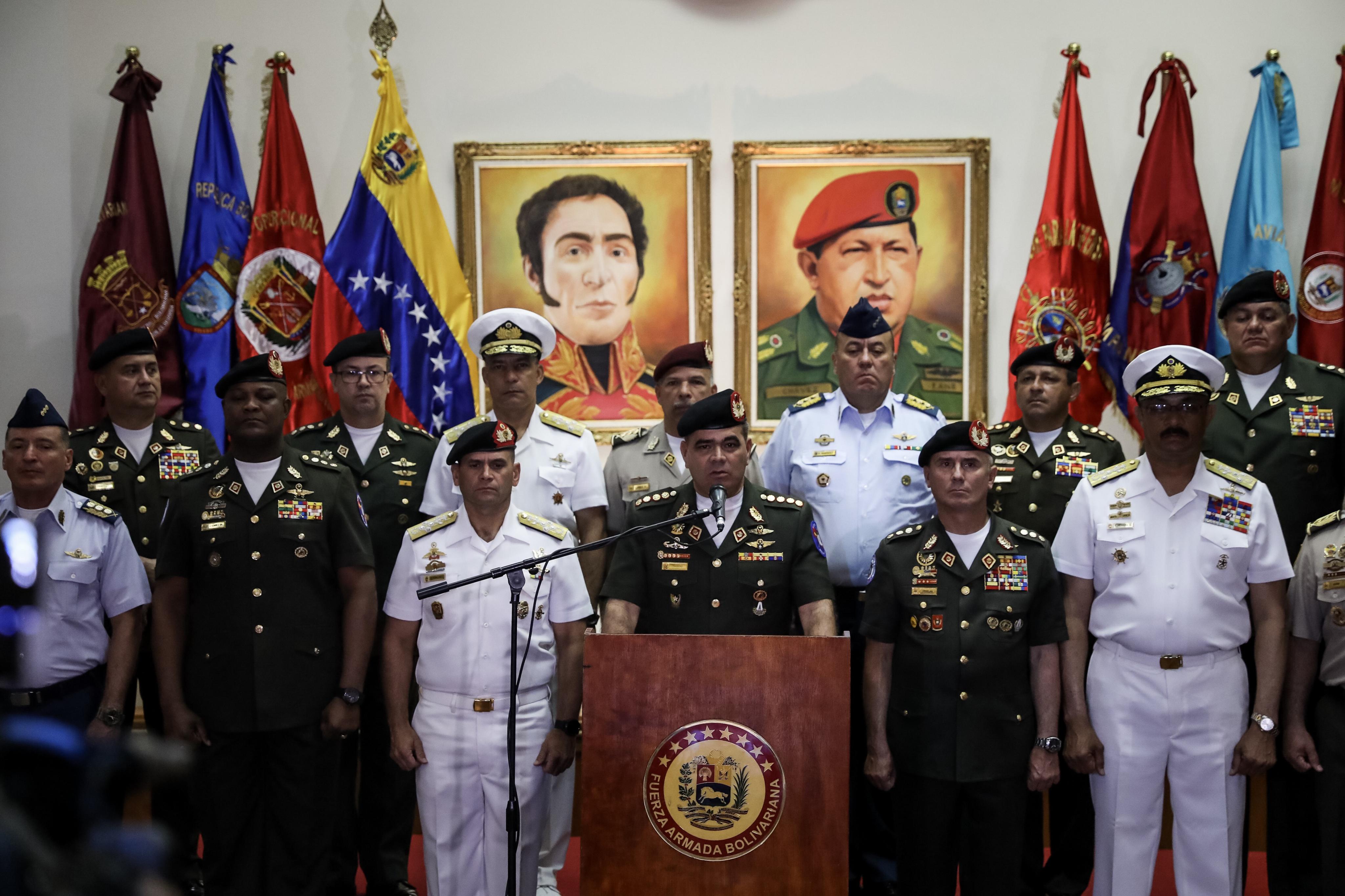 Ejército de Venezuela ratifica apoyo y lealtad a Maduro ante "amenazas" de EU