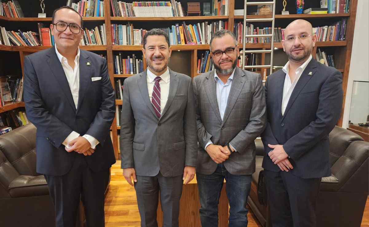 Martí Batres se reúne con titular de Coparmex; pactan "fortalecer al sector empresarial"