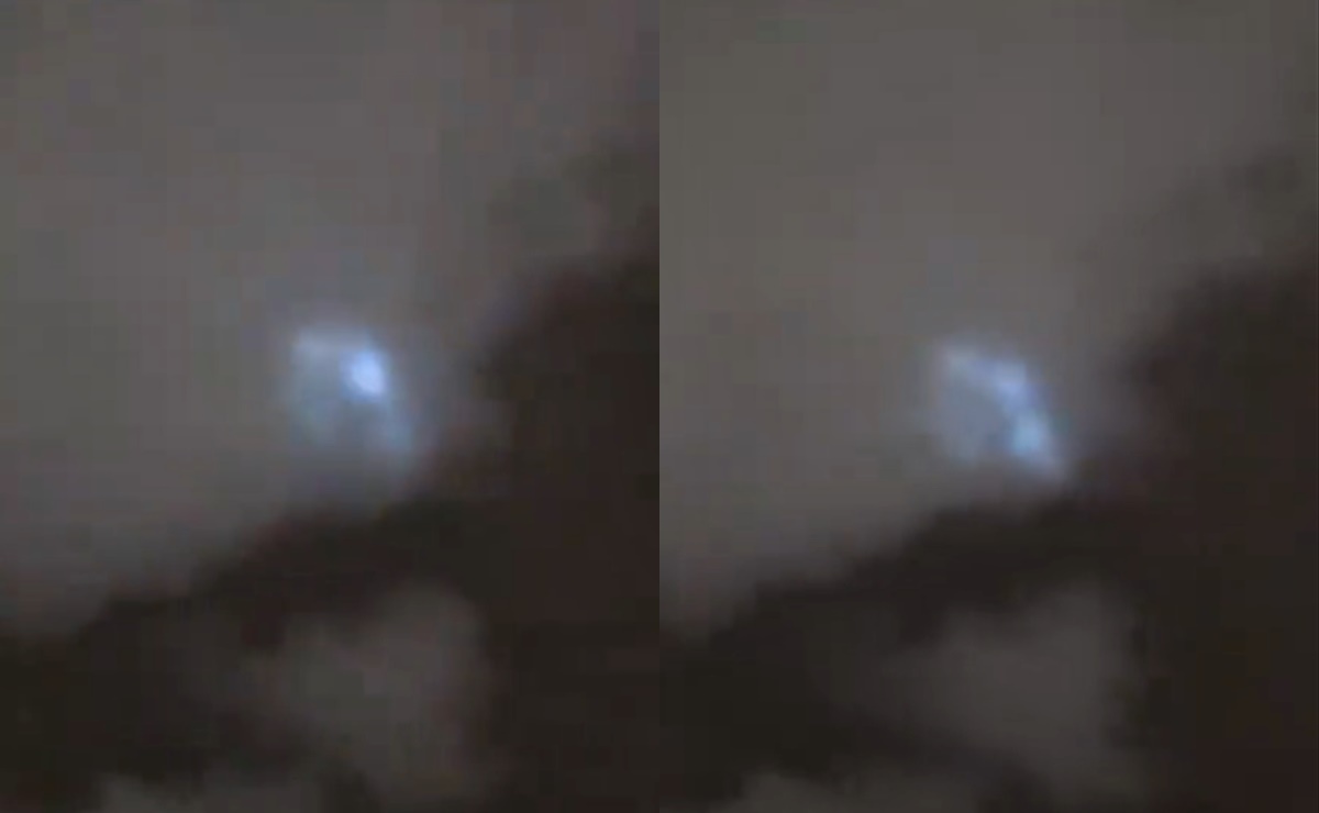 Captan supuesto ovni vigilando la costa de Tampico ante tormenta tropical 'Alberto'. VIDEO