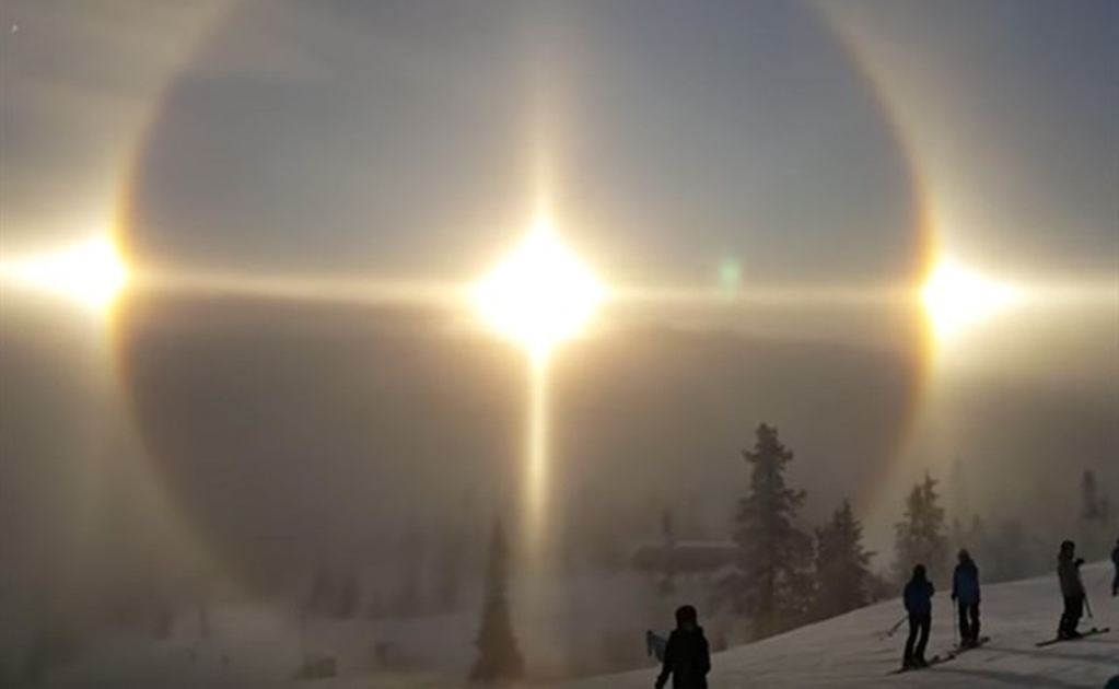 VIDEO. ¿Qué le pasó al Sol sobre Suecia?