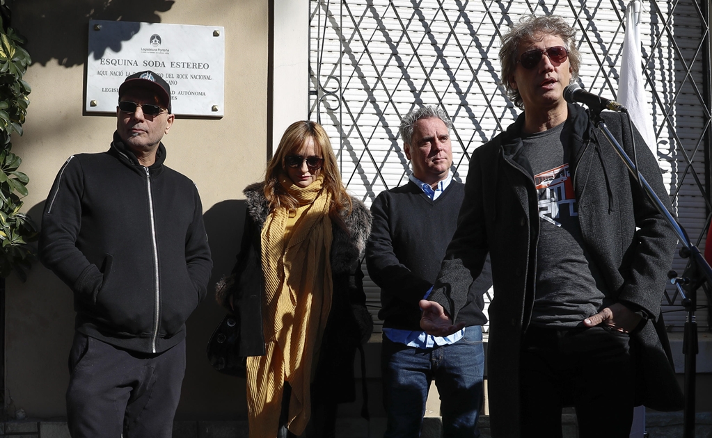 Soda Stereo ya tiene su esquina en Buenos Aires