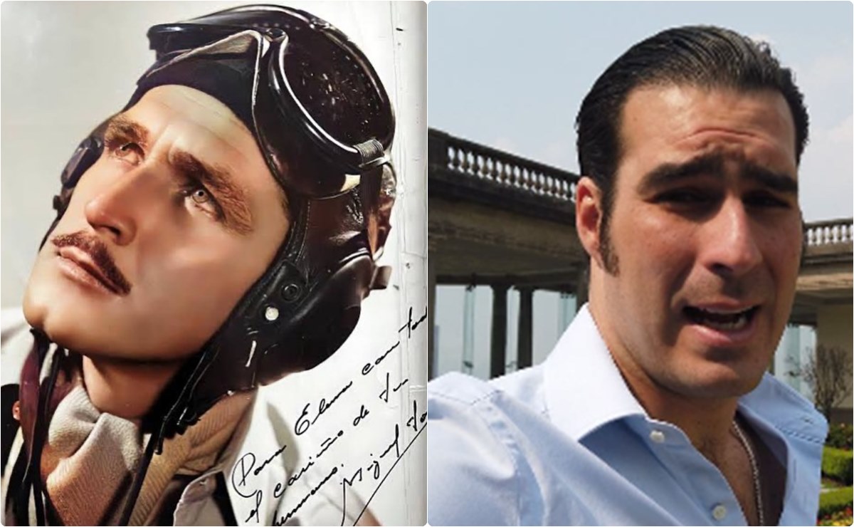 Abuelo de precandidato de Morena fue galán del Cine de Oro y piloto aviador