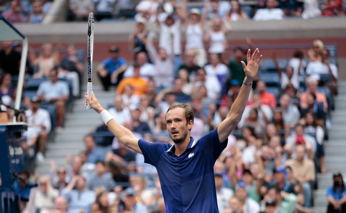 Medvedev, campeón del US Open; Djokovic no pudo hacer historia 