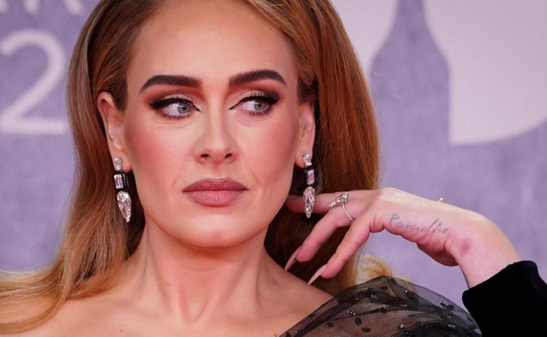 Adele deslumbra con un vestido gótico en la boda del jugador Kevin Love  