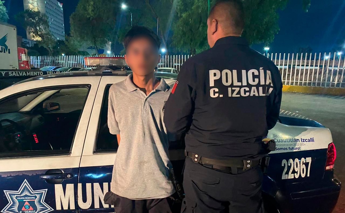 Policía Municipal de Cuautitlán Izcalli frustra robo de vehículos de carga