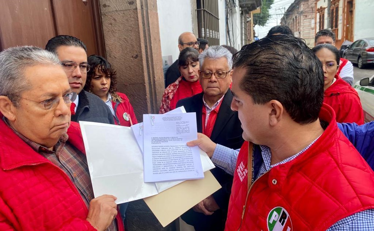 PRI Veracruz denuncia a Cuitláhuac García por presunta intromisión en proceso electoral