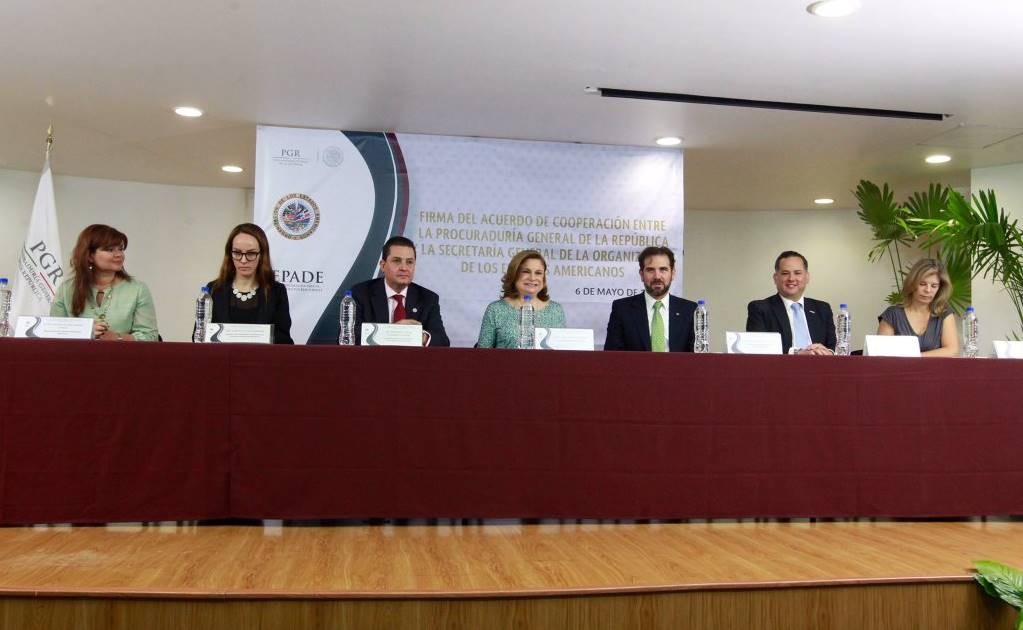 PGR y OEA firman convenio contra delitos electorales