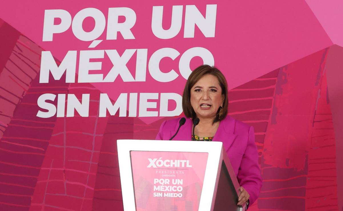 Presenta Xóchitl Gálvez decálogo en favor de las mujeres; promete cero impunidad en feminicidios y puertas abiertas de Palacio Nacional