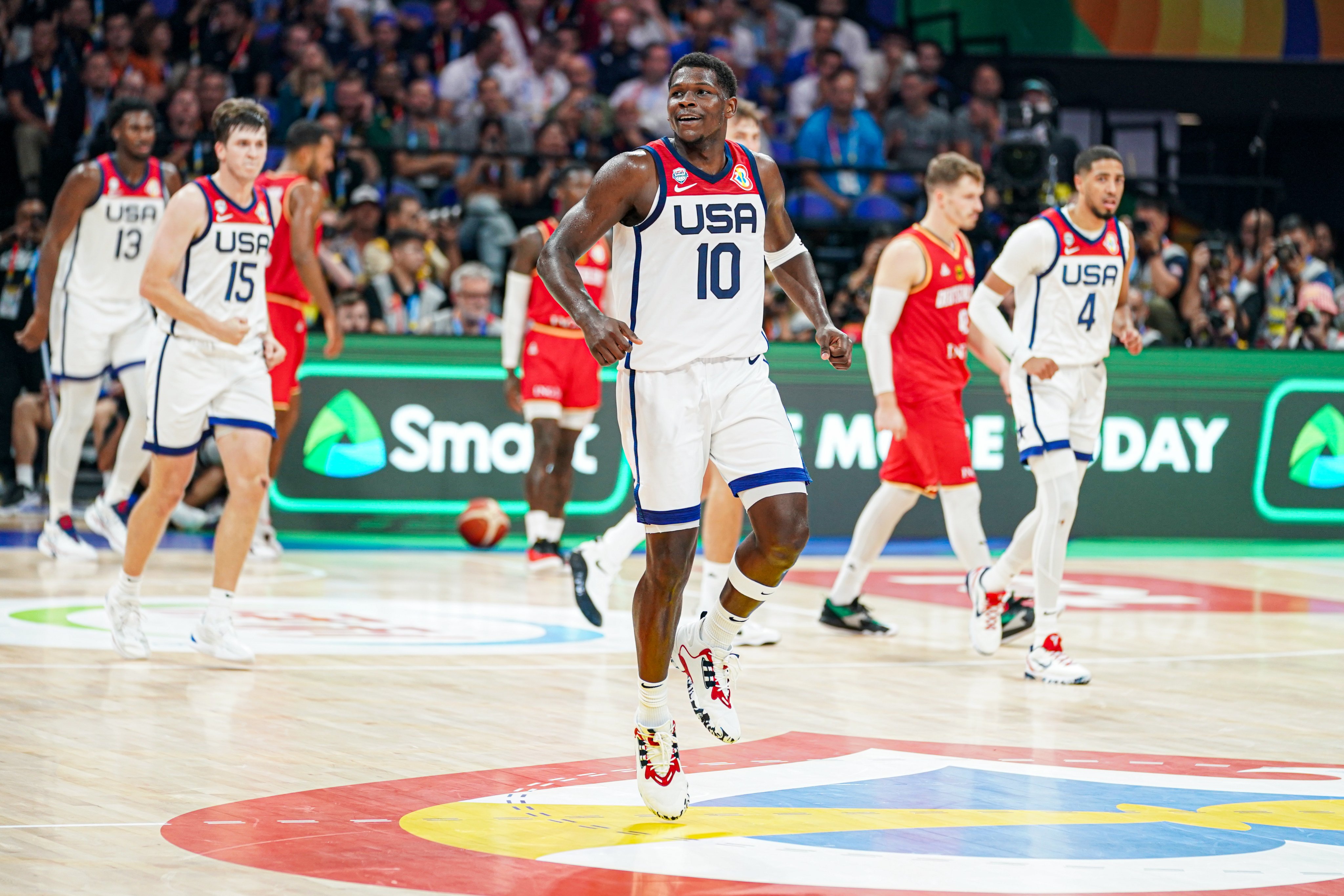 ¡Sorpresa! Estados Unidos fue eliminado de la Copa del Mundo de Baloncesto en semifinales