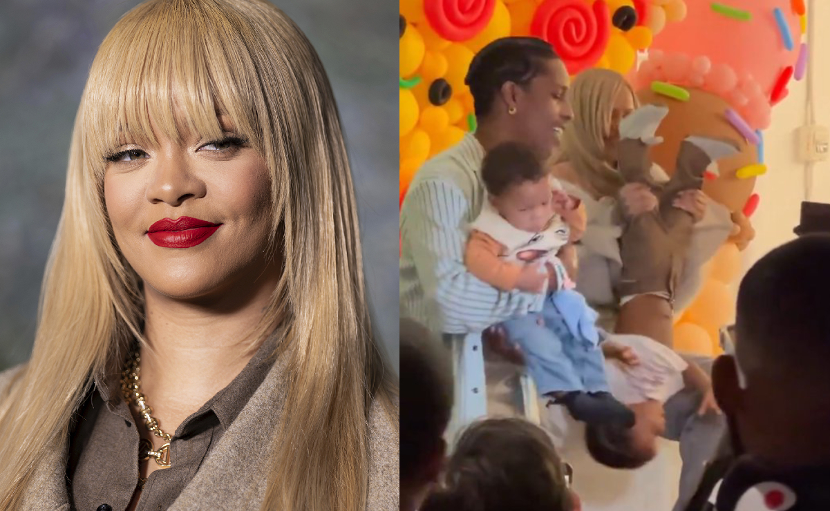 Rihanna es comparada con Michael Jackson por la manera en la que carga a su hijo 