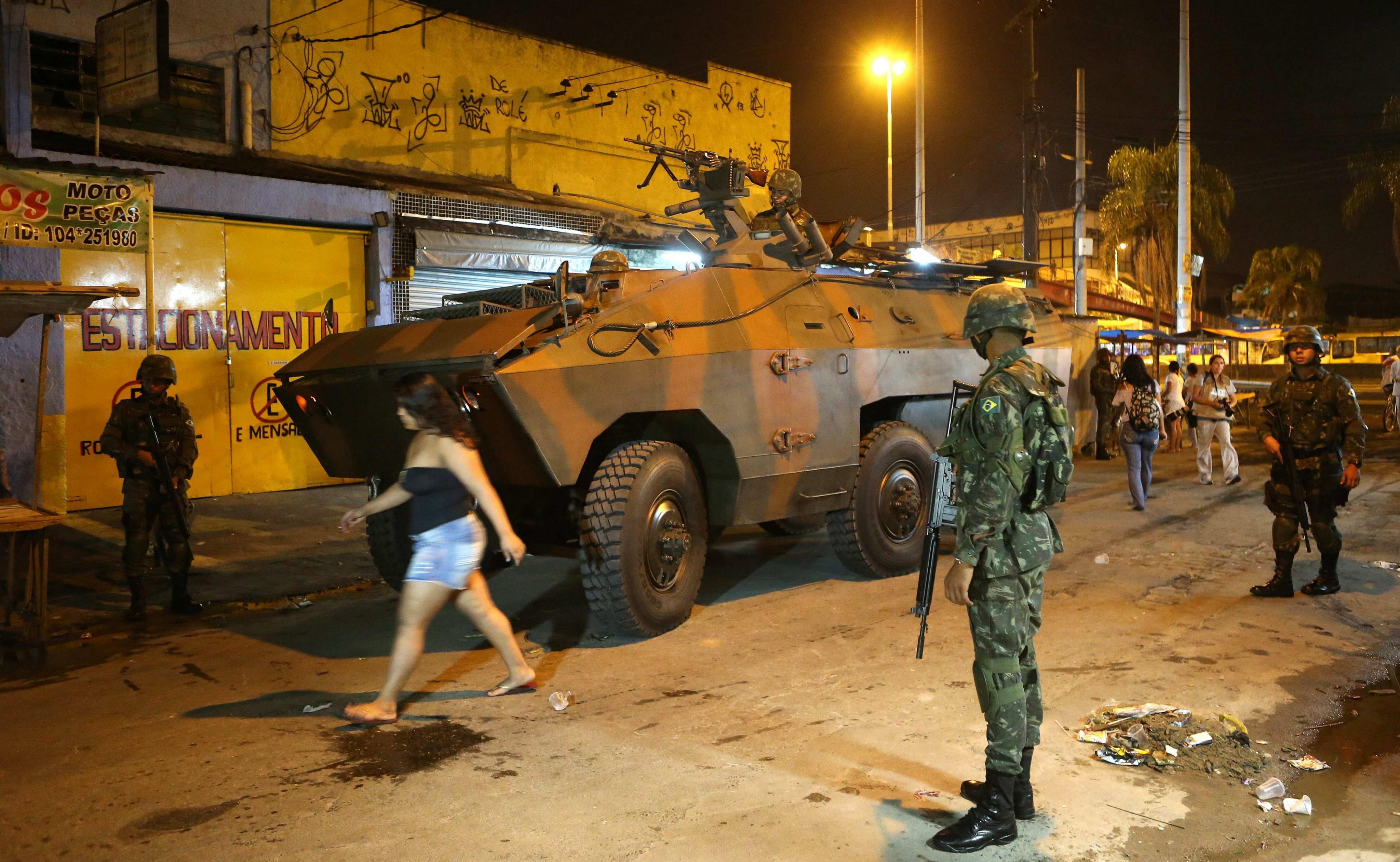 Brasil moviliza militares en operación previa a Olímpicos