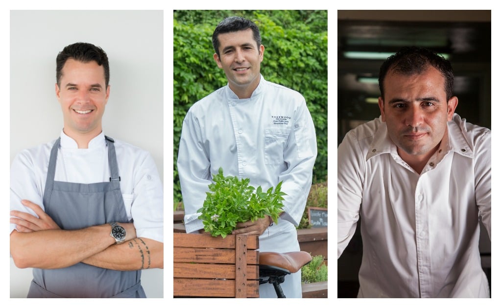 3 chefs, una Riviera