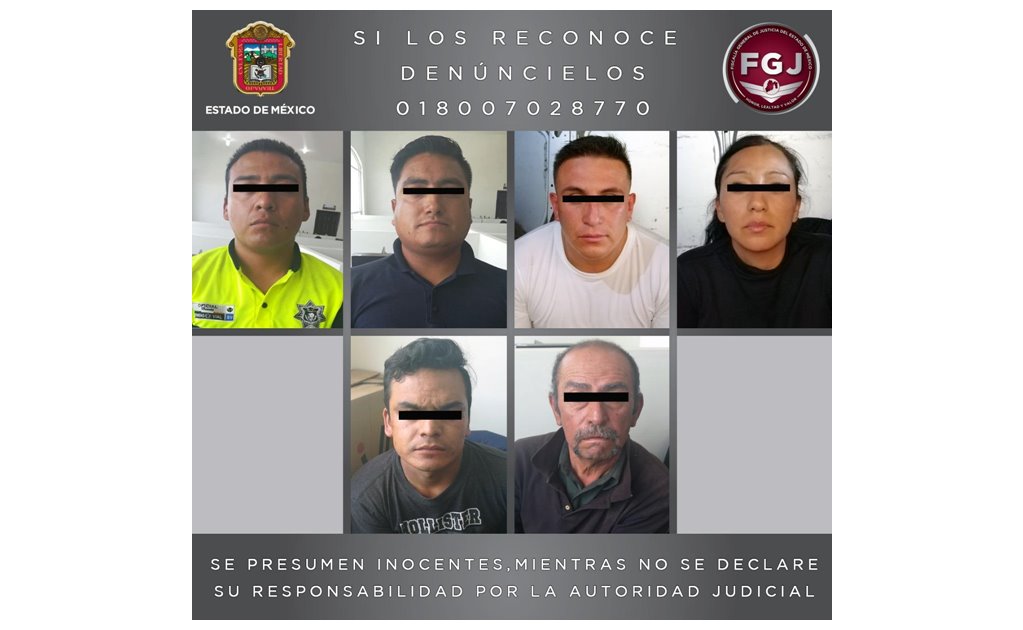 Detienen a 4 policías y 2 civiles por extorsionar a chofer en Coacalco