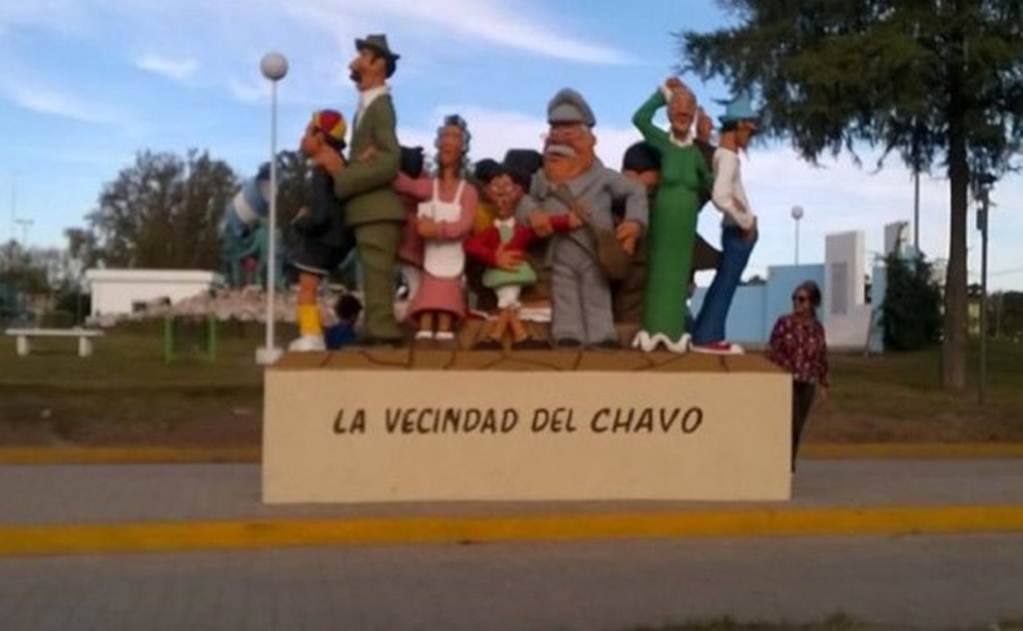 Polémica en Argentina por esculturas de "El Chavo"