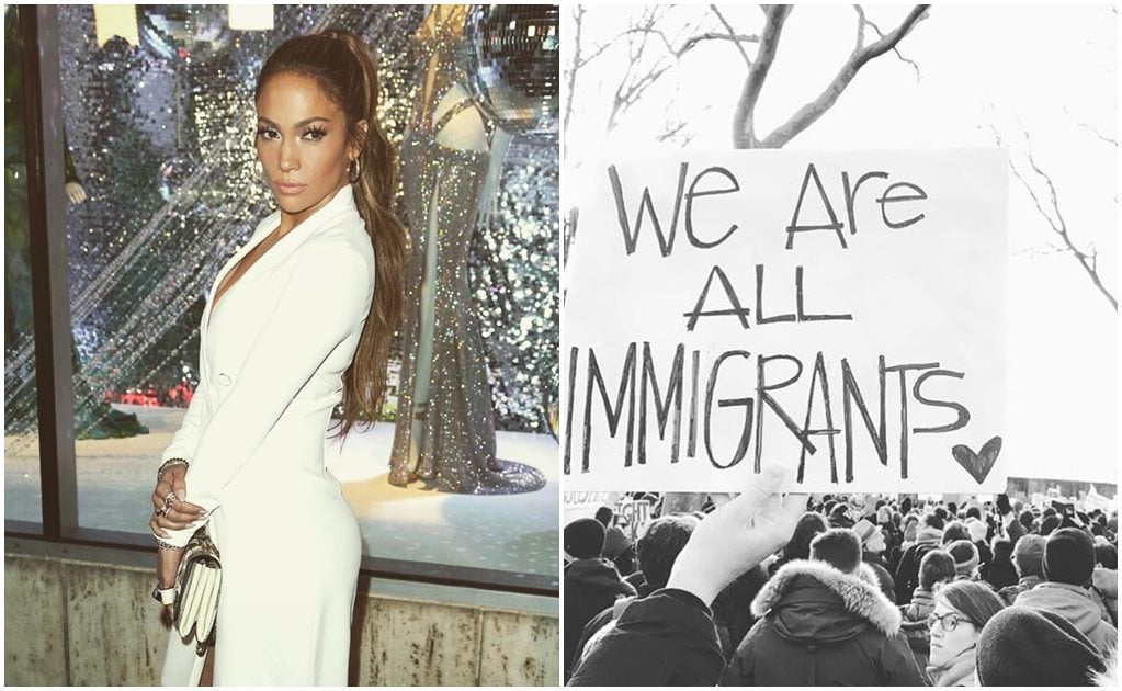 Jennifer Lopez: Todos somos inmigrantes