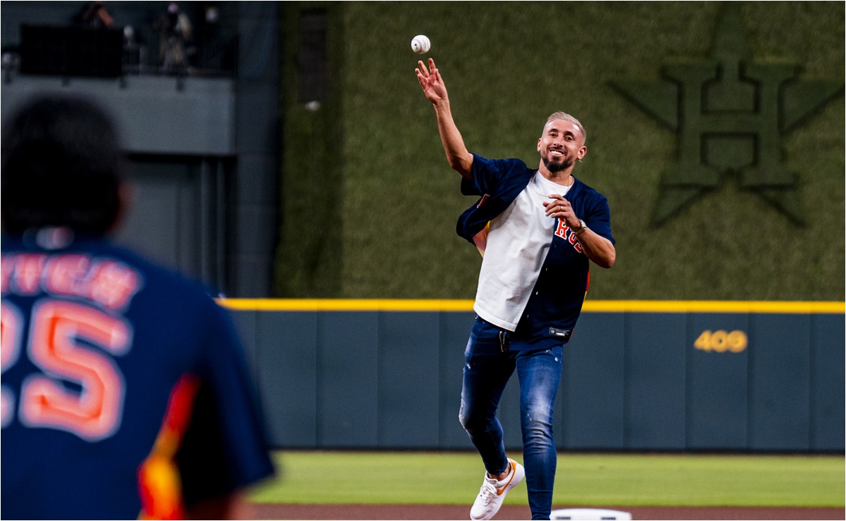 Héctor Herrera es invitado por los Astros de Houston para lanzar la primera bola ante Minnesota