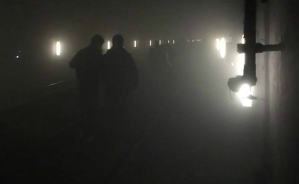 Video muestra terror bajo metro de Bruselas