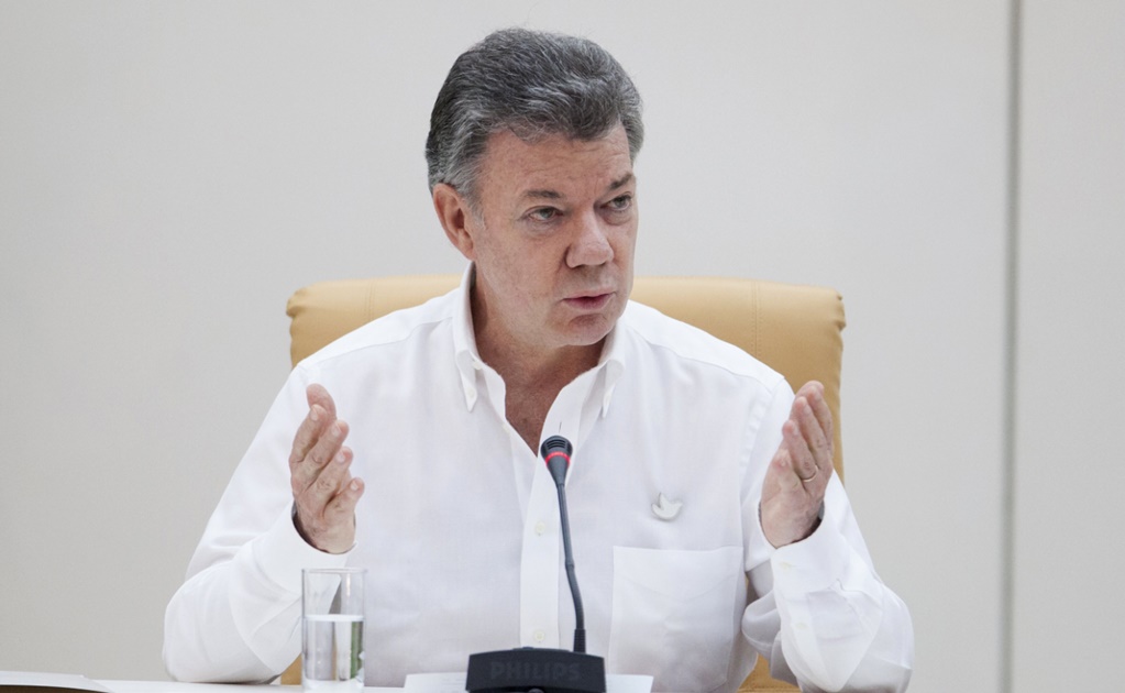 Agradece Santos palabras de EPN por paz en Colombia