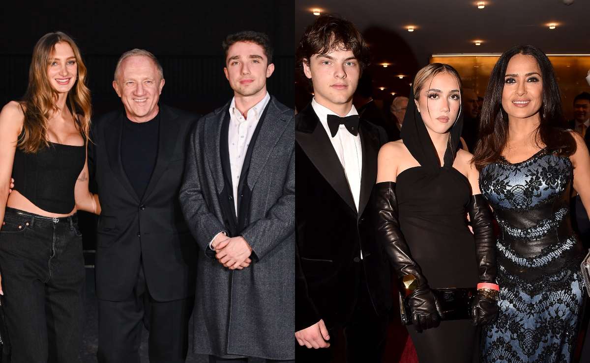 Conoce a François, Mathilde y Augustin , los hijastros de Salma Hayek