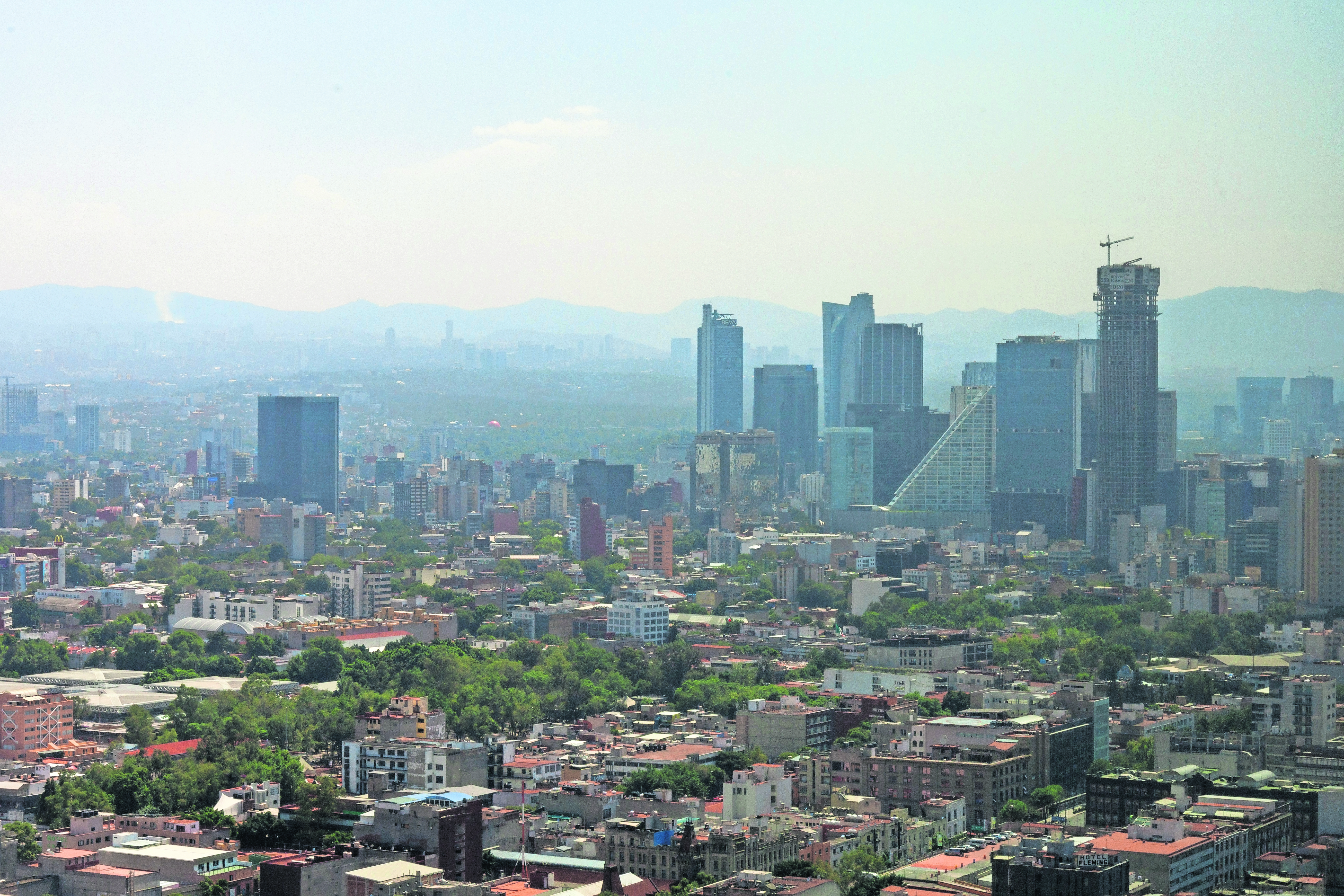 Valle de México solo ha tenido ocho días de aire limpio en el año