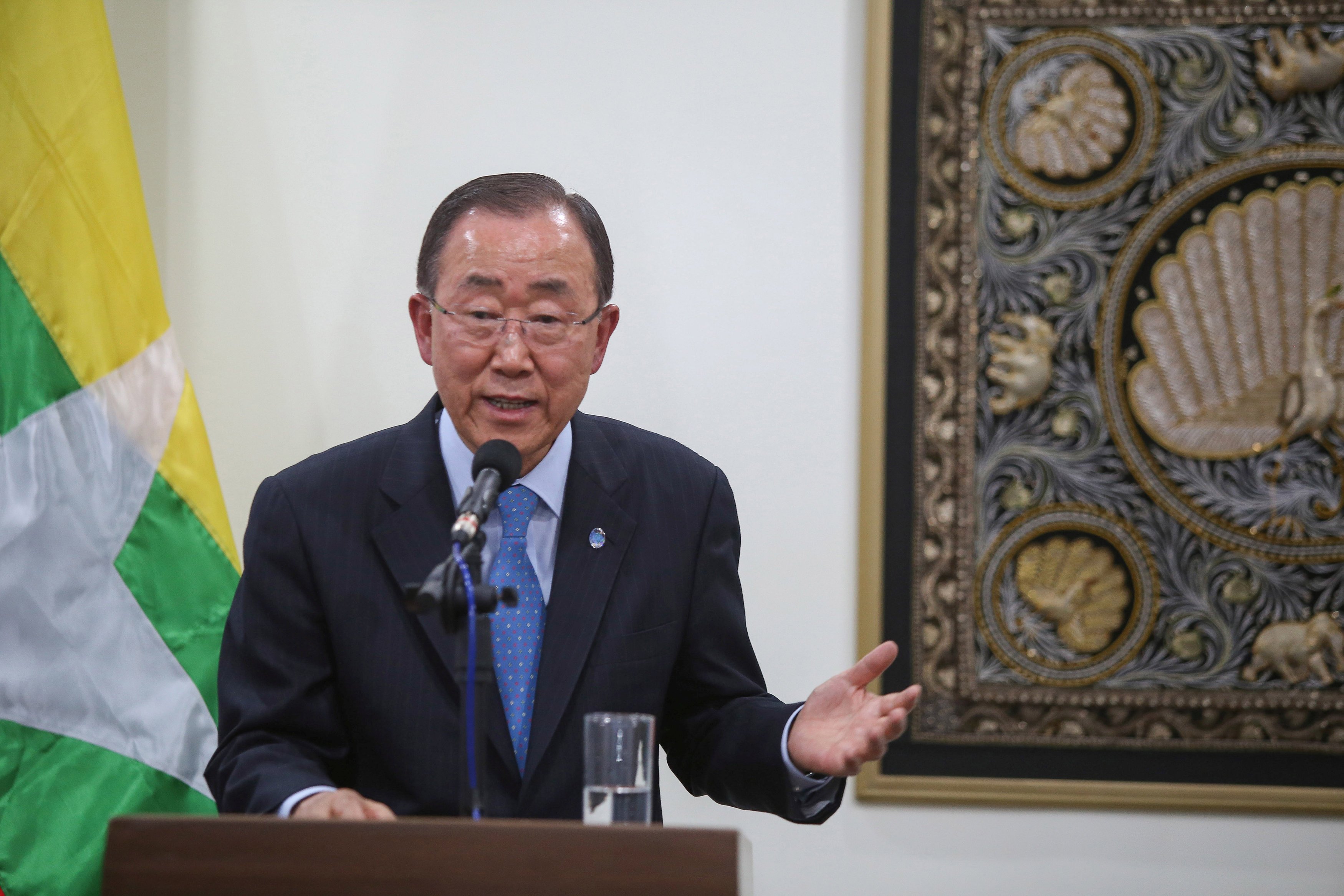 Ban Ki-moon espera "estrecha colaboración" con Michel Temer