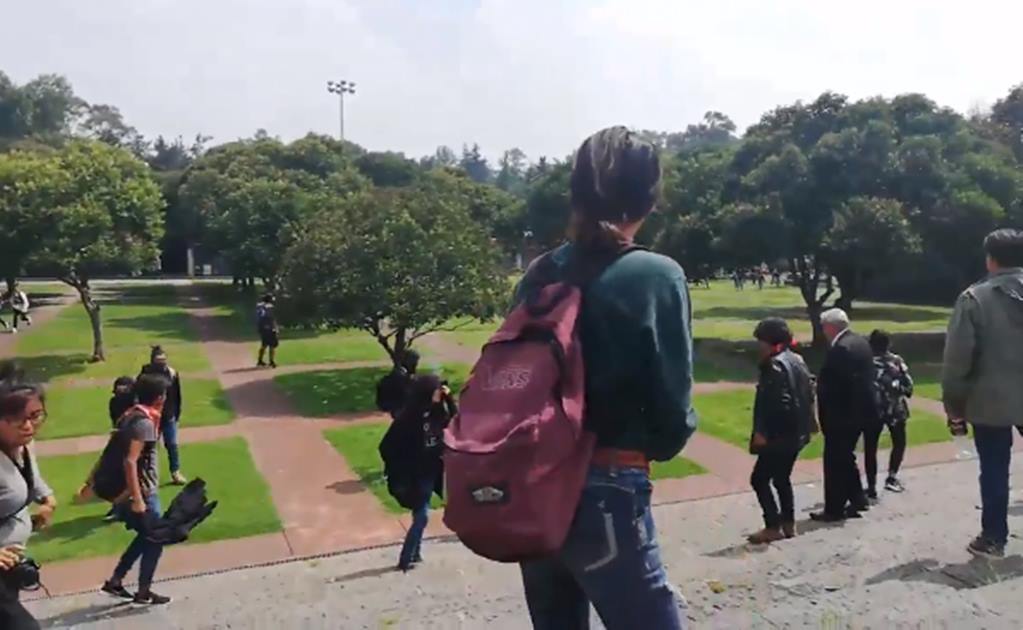 UNAM reprueba ​"enérgicamente" la violencia contra alumnos en Rectoría