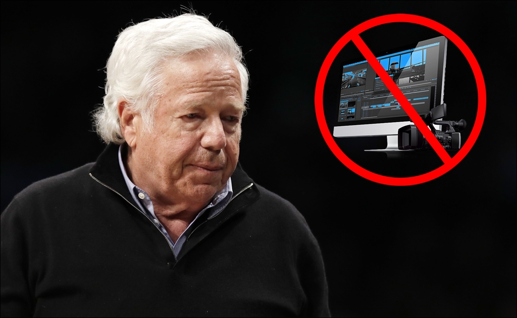 Juez frena difusión del video de Robert Kraft 