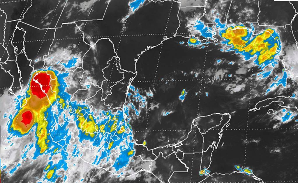 Tormenta 'Javier' ocasionará lluvias en Sinaloa, Nayarit, Jalisco y BCS