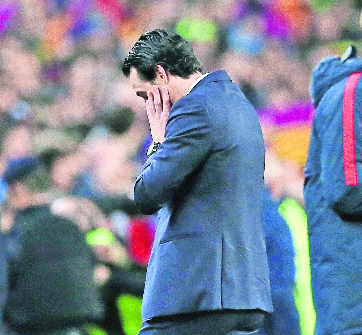 Unai Emery, la vergüenza en Francia