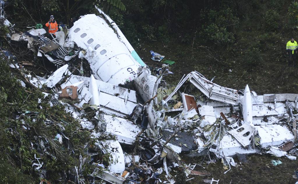 Difunden conversación de torre de control con vuelo del Chapecoense