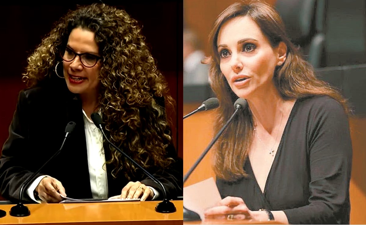 Lilly Téllez y Rocío Abreu protagonizan pleito en el Senado; se gritan “corrupta de pelo chino y enferma mental” 