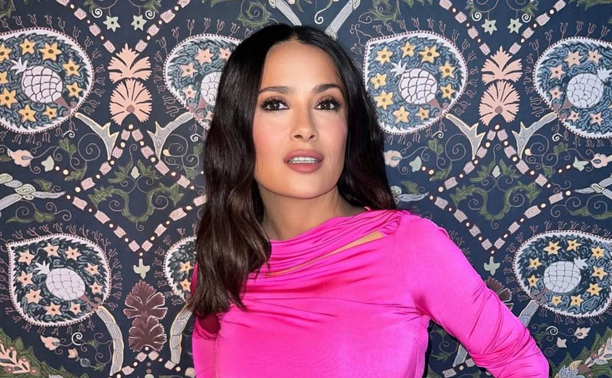 El tierno gesto de Salma Hayek durante su visita a Veracruz