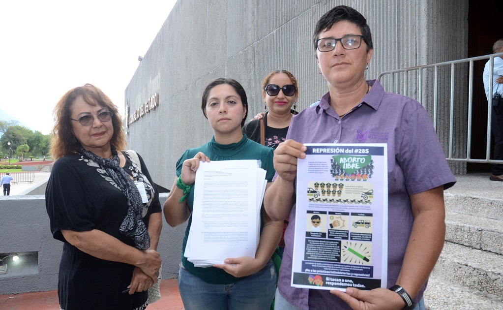 Responsabilizan a Congreso de Nuevo León por violencia contra feministas