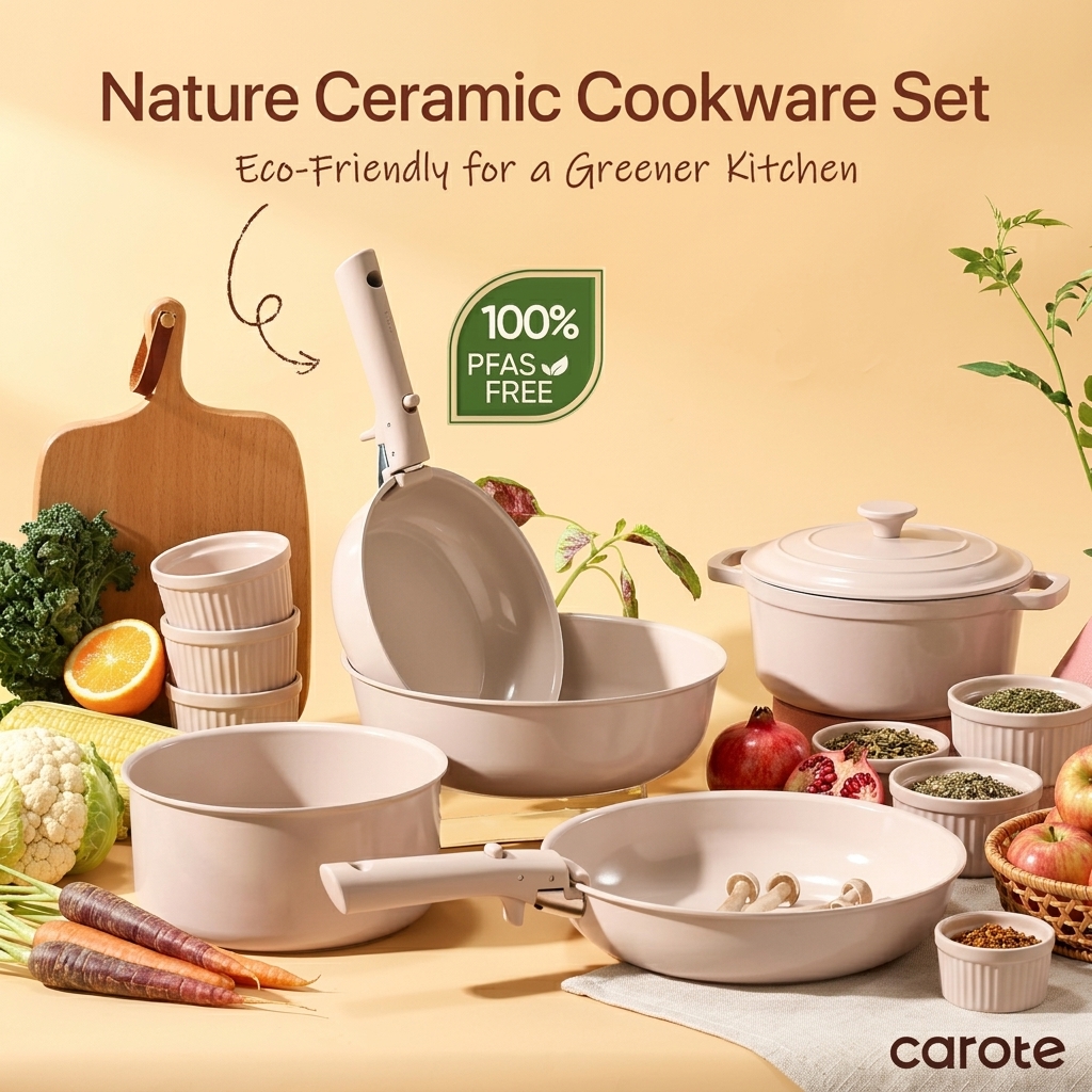 CAROTE – Batería de Cocina 19 Piezas - Foto 3