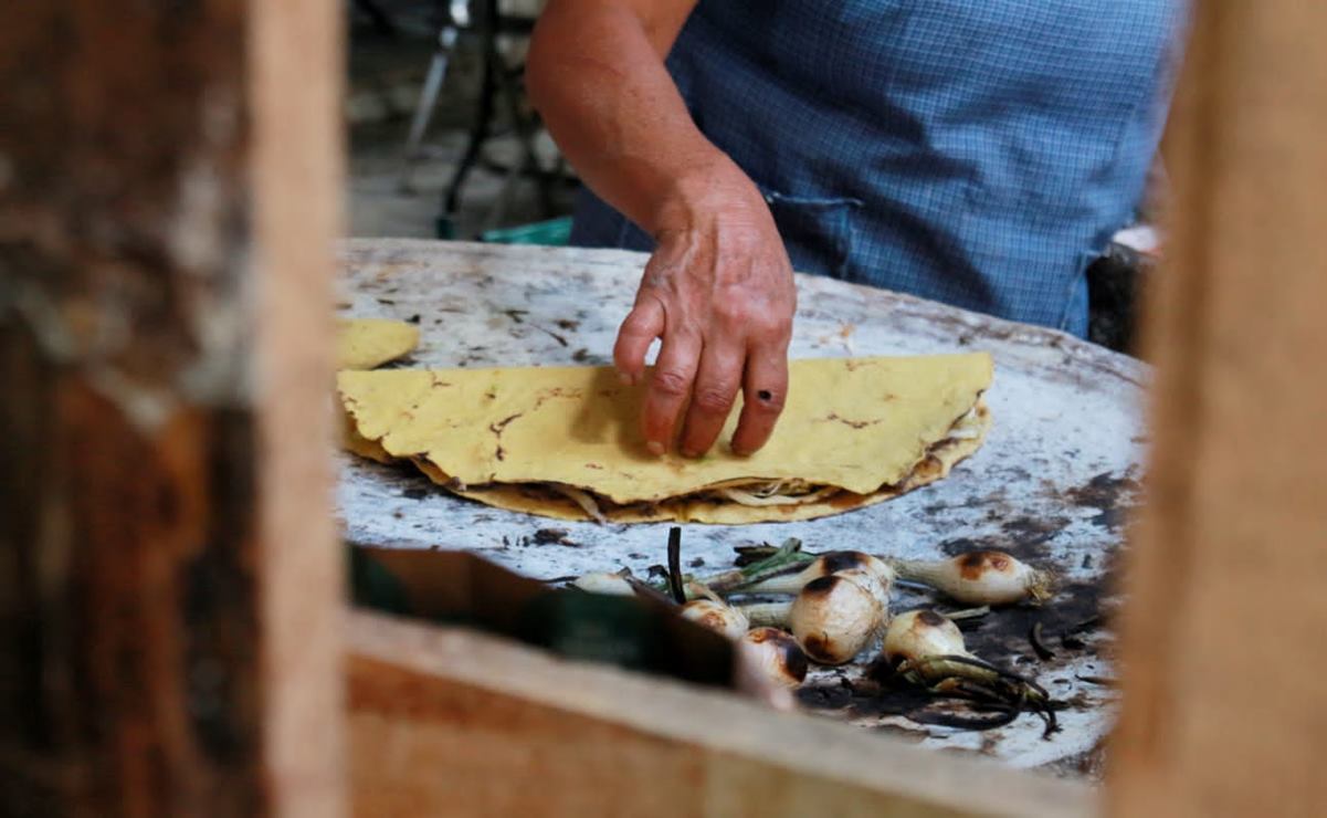 Las tortillas de maíz más grandes de México están en Oaxaca