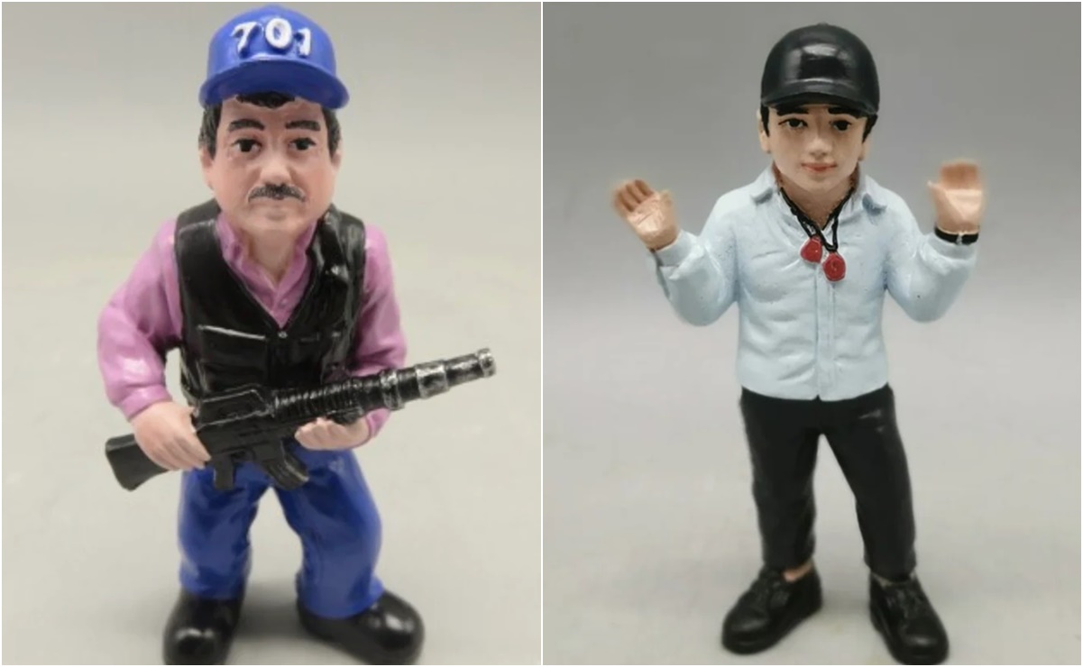 La tienda de muñecos "coleccionables" que vende figuras de Ovidio y "El Chapo" Guzmán hasta en mil 700 pesos