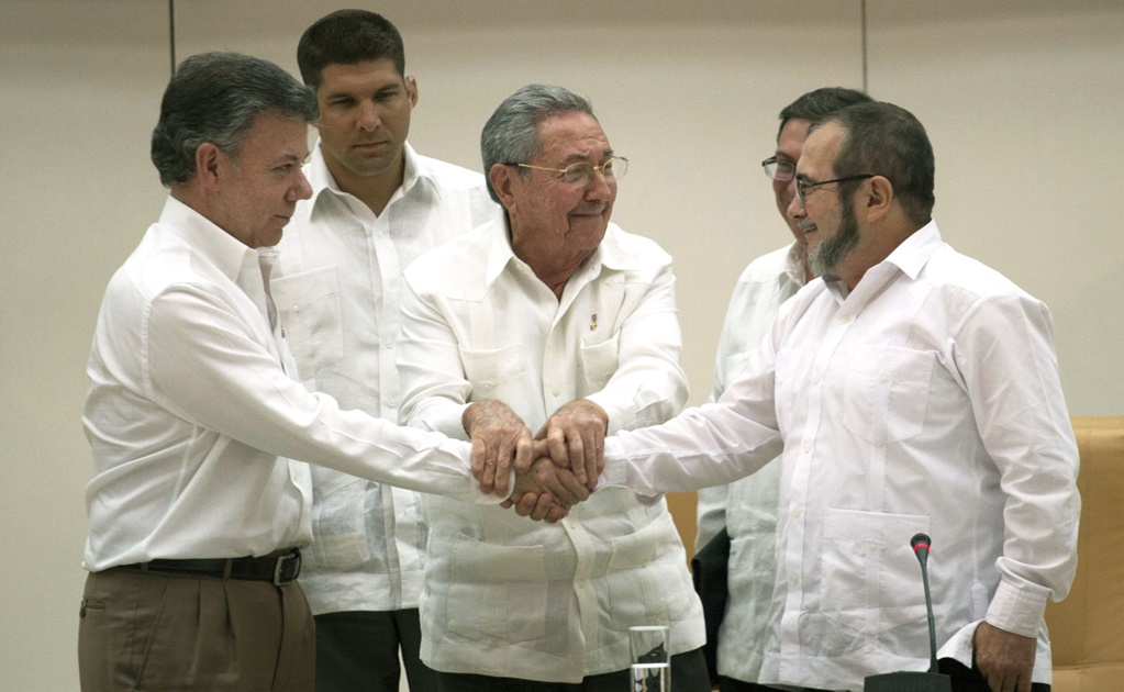 Celebra México acuerdos para paz en Colombia