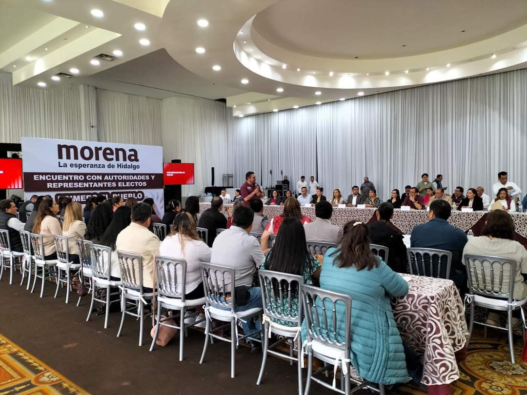 Morena se reúne con alcaldes electos, previo a capacitación para recepción del cargo