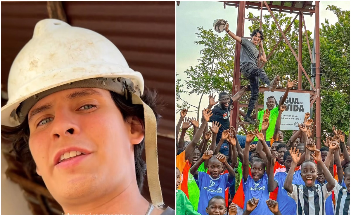 Influencer Alexis Omman construye pozo de agua en África y manda mensaje a MrBeast: VIDEO