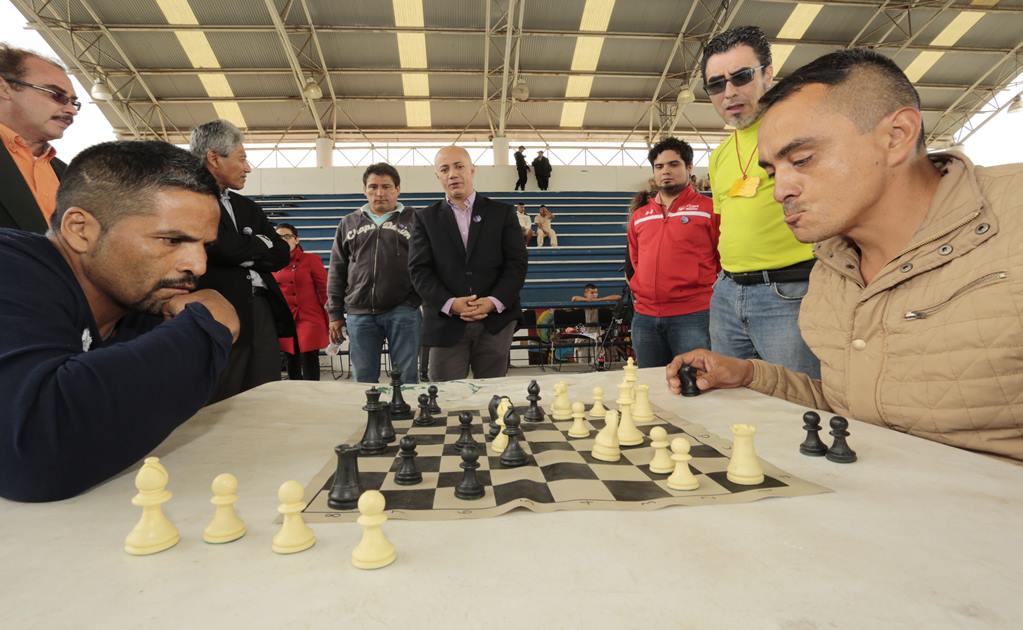 Buscan internos dar jaque mate en torneo Interreclusorios de Ajedrez
