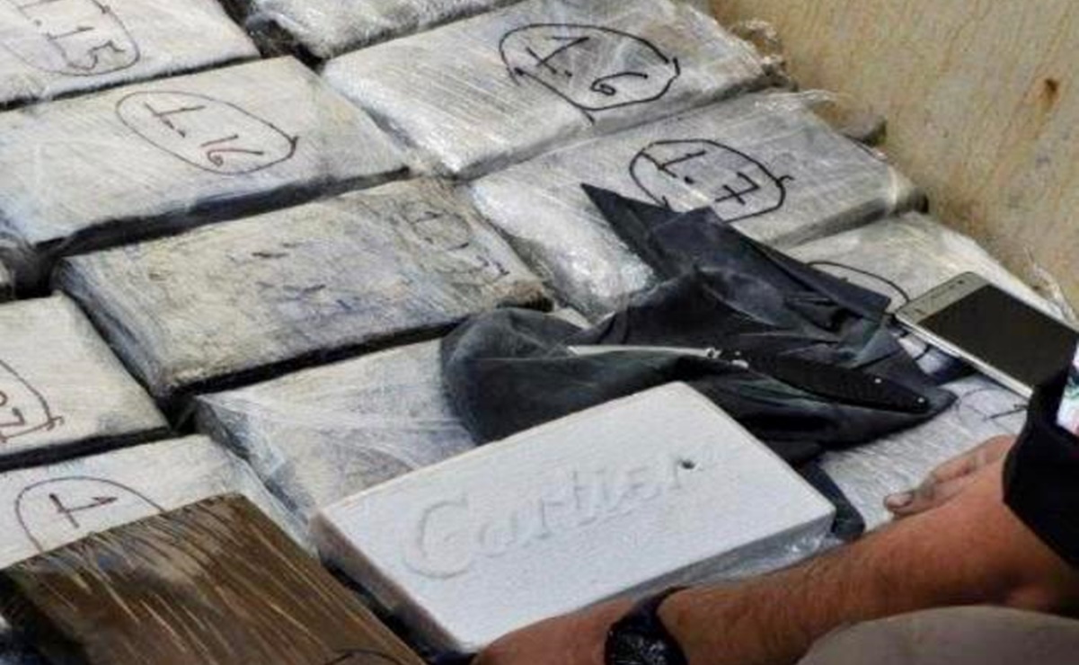 Decomisan 165 kilos de cocaína en aduana de Lázaro Cárdenas, Michoacán